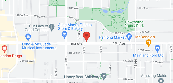 map of 56 14117 104 AVENUE